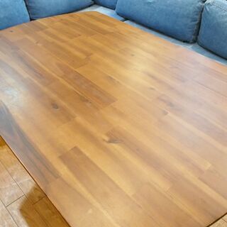 【中古品】unico/ウニコ　”SWELLA”　ソファダイニング3点セット