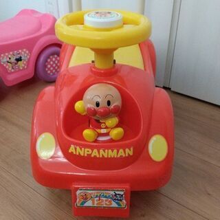 アンパンマン　メロディーカー　乗用玩具　手押し車