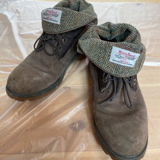 ティンバーランド ハリスツイード ツバサ 羽島の靴 ブーツ の中古あげます 譲ります ジモティーで不用品の処分
