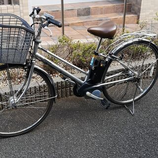 Panasonic 電動アシスト自転車 最大級容量20アンペア 27インチ ティモ