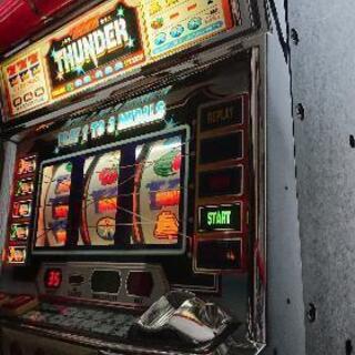 パチスロ実機】4号機 サンダーV