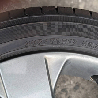★マツダ純正ホイール 114.3-5H 205/50R17