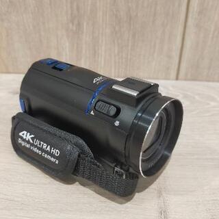 新品未使用　メーカー保証あり　ジョワイユ 4Kデジタルムービーカメラ　カラー・ブラック　1400万画素CMOSセンサー