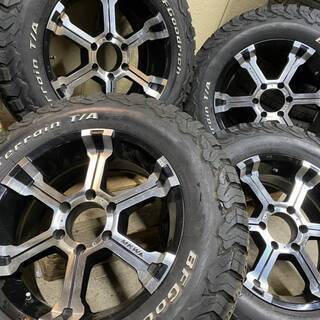 タイヤ販売☆MKW MK-36 18x8J+20 6H139.7 BF Goodrich オールテレーンKO2 LT265/65R18 16年製 ランクルプラド サーフ等に☆4本セット☆　格安☆組み換え可能☆ タイヤ販売☆MKW MK-36 18x8J+20 6H139.7 BF Goodrich オールテレーン
