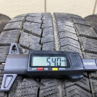 タイヤ販売☆スタッドレスアルミセット☆50プリウス純正アルミ！BRIDGESTONE VRX 195/65R15 溝多スタッドレス☆4本セット☆格安☆組み換え可能☆