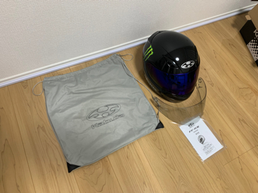 Kabuto カブト FF-RIII サイズL 黒　フルフェイス