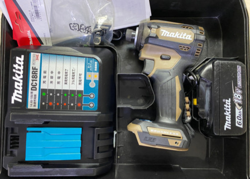 マキタ TD171DRGXAB 18V 充電器 インパクトドライバ　セット