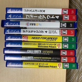 PS4のソフト9本セット！