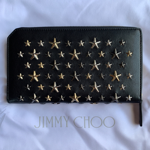 JIMMY CHOO  CARNABY  長財布  ラウンドファスナー  正規品