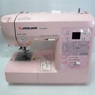 美品☆ミシン X JAGUAR ジャガー CD-2205MP ピンク