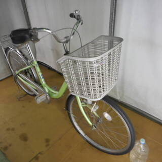 ★8500円★ 中古自転車 B147　MIYATA　Make　ライトグリーン　アルミフレーム 【26インチ 】 ☆8500円☆ 中古自転車 B147 MIYATA Make ライトグリーン アルミ