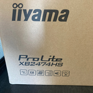 モニター iiyama 24インチ - 江東区