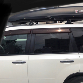 【clever様】ルーフボックス inno シャドウ124 BRU124MBKE