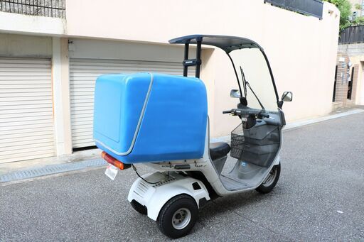 ホンダ ジャイロ　キャノピー TA02 書付 実動確認済 2st 宅配 Uber eats 3輪 トライク  ミニカー