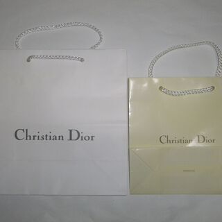 Christian Dior ショッパー 紙袋／ヴィンテージ 大小