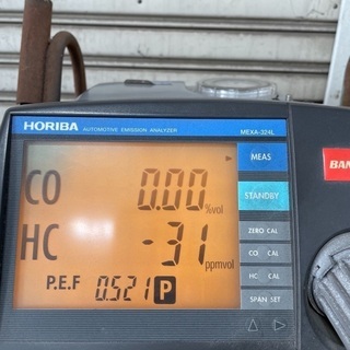 HORIBA 排気ガステスター　CO HC