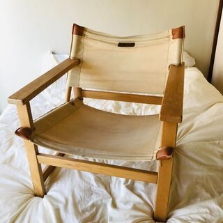 【ネット決済】サファリチェア　ビンテージ　ソファ　一人用　椅子