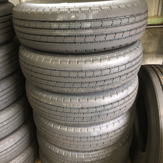 新車外しトラックタイヤ 225/75R 16 ブリヂストンR202