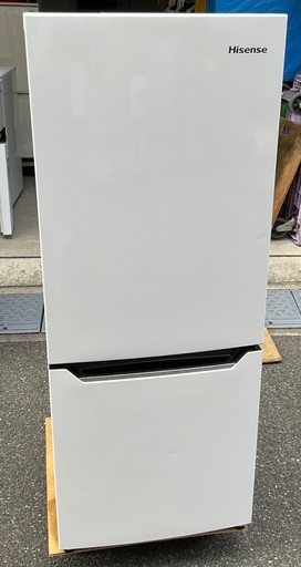 【RKGRE-730】特価！ハイセンス/Hisense/150L 2ドア冷凍冷蔵庫/HR-D15C/中古品/2018年製/当社より近隣無料配達！