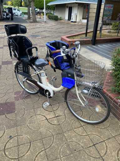 電動自転車　子供2人乗せ