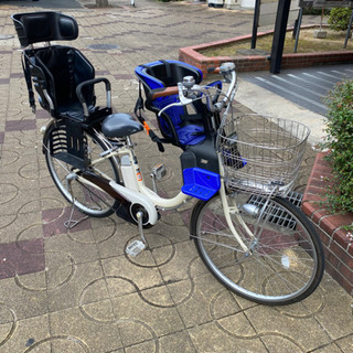 電動自転車　子供2人乗せ　