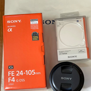 美品SONY FE 24-105mm F4 G 3年ワイド保証付 SONYレンズプロテクター