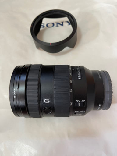 美品SONY FE 24-105mm F4 G 3年ワイド保証付  SONYレンズプロテクター付。（