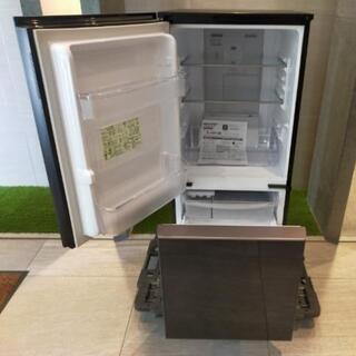 ■取引決定済■SHARP プラズマクラスター搭載 ガラスドア冷蔵庫 SJ-GD14D-B「つけかえどっちもドア」