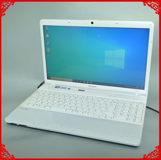 新品高速SSD ホワイト ノートパソコン Windows10 中古良品 15型 SONY VAIO VPCEH39FJ 第2世代 i5 8GB Blu-ray 無線 webカメラ Office