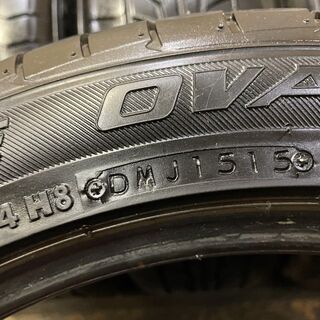 Firestone FIREHAWK WIDE OVAL 225/45R17 17インチ 夏タイヤ 4本 BMW/3シリーズ VW/ゴルフ audi/A3等　(VTJ350) クレジットカード QRコード決済可能
