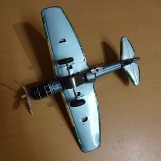 当時物 DAITO ゼロ戦 NO.1 海軍零式戦闘機 ブリキ 玩具 全長22cm 箱付き 日本製 大東 昭和レトロ 札幌市 白石区 東札幌 2