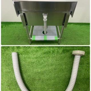 未使用保管品　タニコー/Ｔａｎｉｃｏ　業務用　ステンレス　１槽シンク流し台　店舗　飲食店　Ｗ６００ｘＤ６００ｘＨ８００ｍｍ