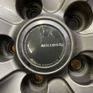YFC MILLOUS ミルアス 社外ホイール 15インチ 4本 6J5HPCD100+43 