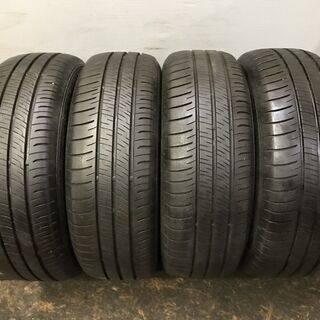 DUNLOP ENASAVE RV505 215/65R16 16インチ 夏タイヤ 4本 2019年製 バリ溝 エクストレイル ジープレネゲード等　(MTD142) クレジットカード QRコード決済可能