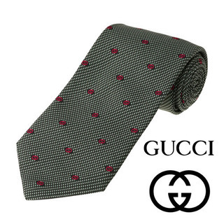 【ネット決済】GUCCI ネクタイ 美品 GG柄 定価19500円