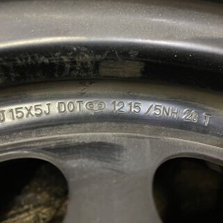 TOYO SD-7 175/65R15】【トヨタ カローラフィールダー 純正スチール 