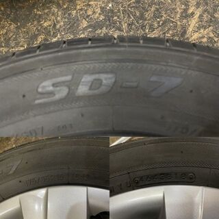TOYO SD-7 175/65R15】【トヨタ カローラフィールダー 純正スチール 