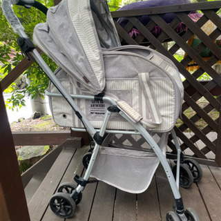 【10/7まで】３ＷＡＹ ペットカート(レインカバー付)