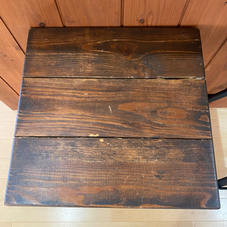 アンティーク カウンターチェア ウッド アイアン ヴィンテージ