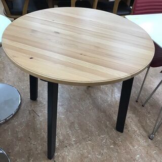 【引取限定】イケア　丸テーブル　GAMLARED　IKEA　木目...