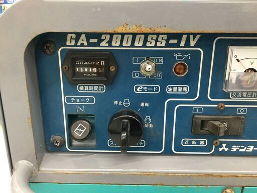 エコツール豊田インター店】Denyo/デンヨ- エンジン発電機 GA-2800SS
