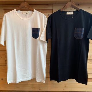 ☆【夏物売り尽くし】SHISKY/デニムポケット/Tシャツ/夏物売り尽くし☆