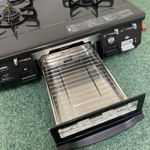 【ご来店限定】＊パロマ プロパンガスコンロ 2021年製＊1227-5 送料込み＊パロマ プロパンガスコンロ 2021年製＊1227-5