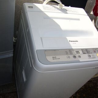 パナソニック全自動洗濯機ＮＡ－Ｆ５０Ｂ９Ｃ２０１５年制美品市内配達込