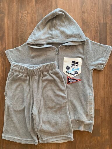 ☆【夏物売り尽くし】SHISKY/ワッペン/セットアップ/パーカー/ハーフ