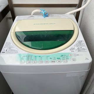 洗濯機　TOSHIBA 7kg【受渡完了】