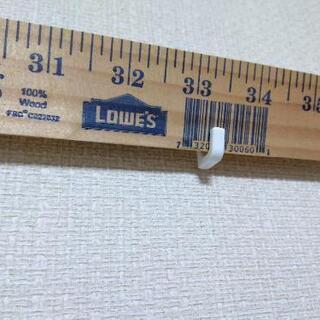 アメリカ LOWES社 木製定規 インチ表記 約90センチ