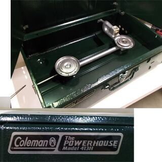 コールマン パワーハウス 413H ツーバーナー コンロ POWERHOUSE キャンプ バーベキュー ソロ アウトドア 札幌市東区 新道東店
