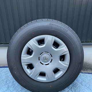 ハイエース ダークプライムⅡ ノーマルホイールタイヤ4本