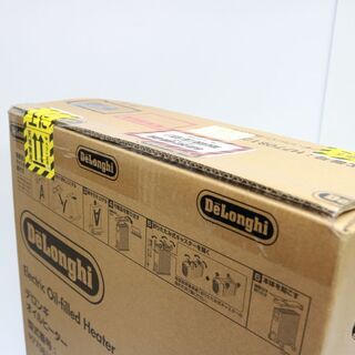 163) 【未使用・未開封】 Delonghi デロンギ H770812EFS オイルヒーター サーマルカットフィン 3～8畳 ストア 